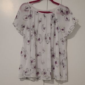 Floral Blouse from Banana Republic
